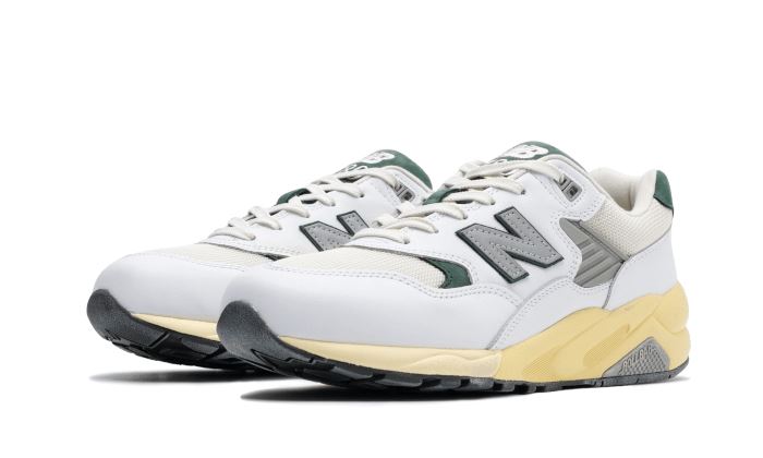 New Balance New Balance 580 White Nightwatch Green - MT580RCA