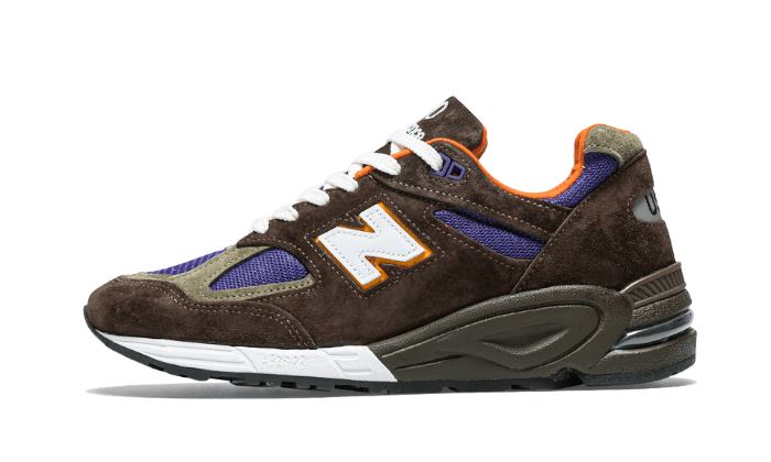 New Balance 990 V2 Made In Usa Brown Purple – limitierter Sneaker bei Shade Studios