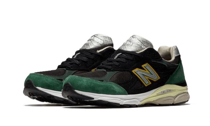 New Balance New Balance 990 V3 Black Green Yellow - M990CP3