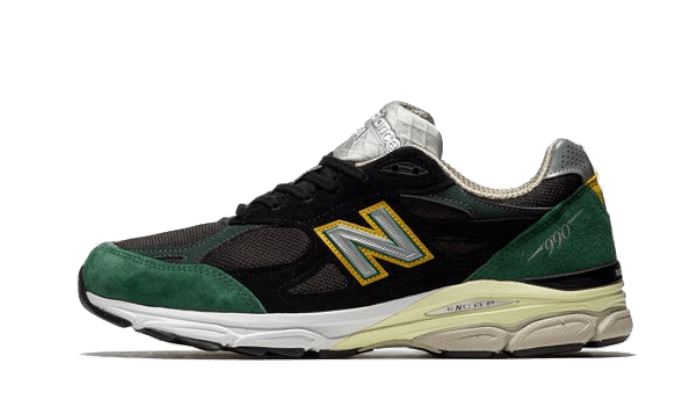 New Balance 990 V3 Black Green Yellow – limitierter Sneaker bei Shade Studios