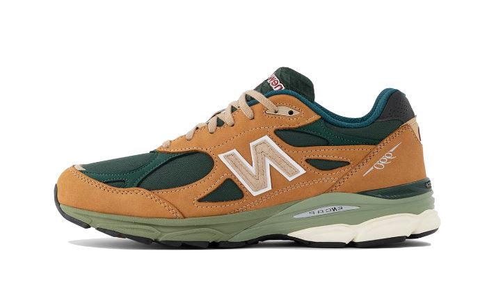 New Balance 990 V3 Made In USA Brown Olive – limitierter Sneaker bei Shade Studios