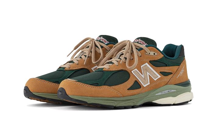 New Balance 990 V3 Made In USA Brown Olive – limitierter Sneaker bei Shade Studios