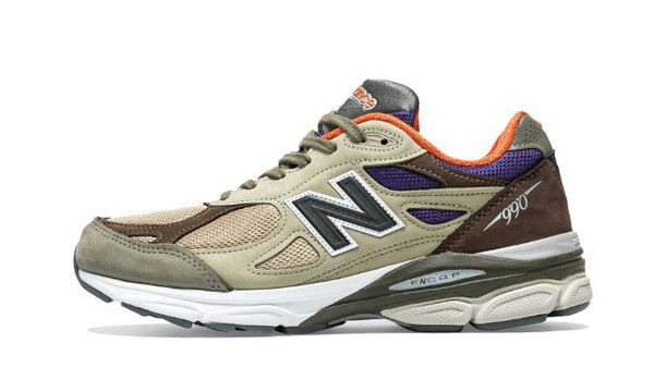 New Balance New Balance 990 V3 Made In Usa Tan Blue - M990BT3