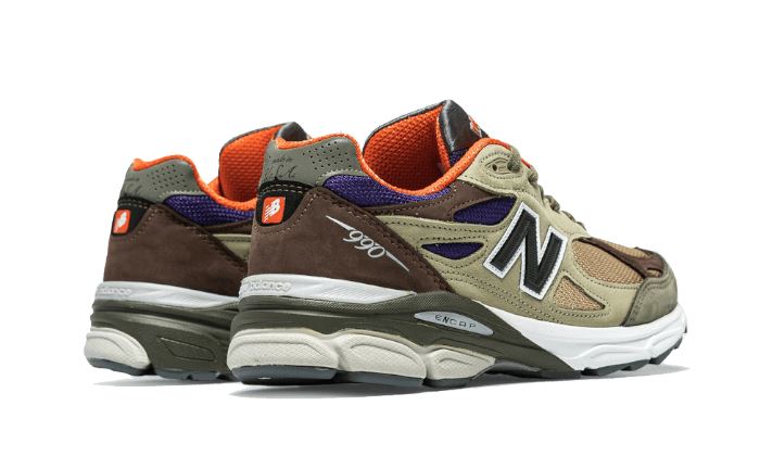 New Balance New Balance 990 V3 Made In Usa Tan Blue - M990BT3