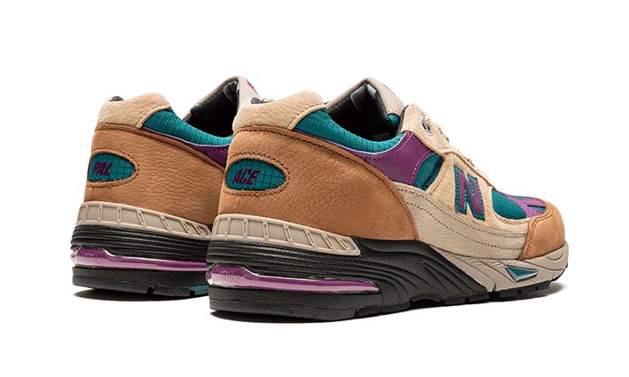 New Balance 991 Made In UK Palace Brown Teal – limitierter Sneaker bei Shade Studios