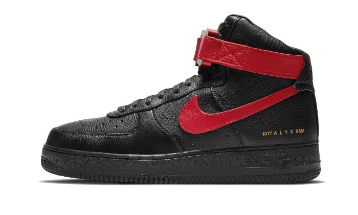 Nike Air Force 1 High Alyx Black University Red – limitierter Sneaker bei Shade Studios