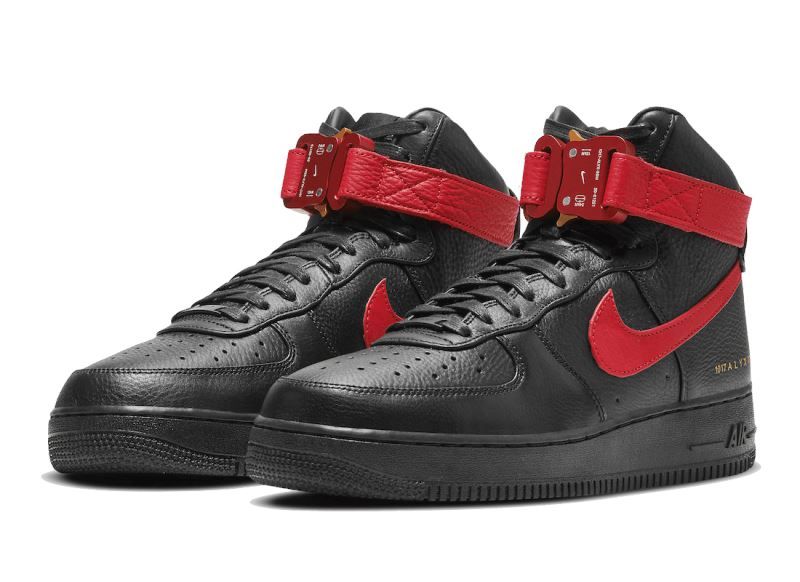 Nike Nike Air Force 1 High Alyx Black University Red - CQ4018-004