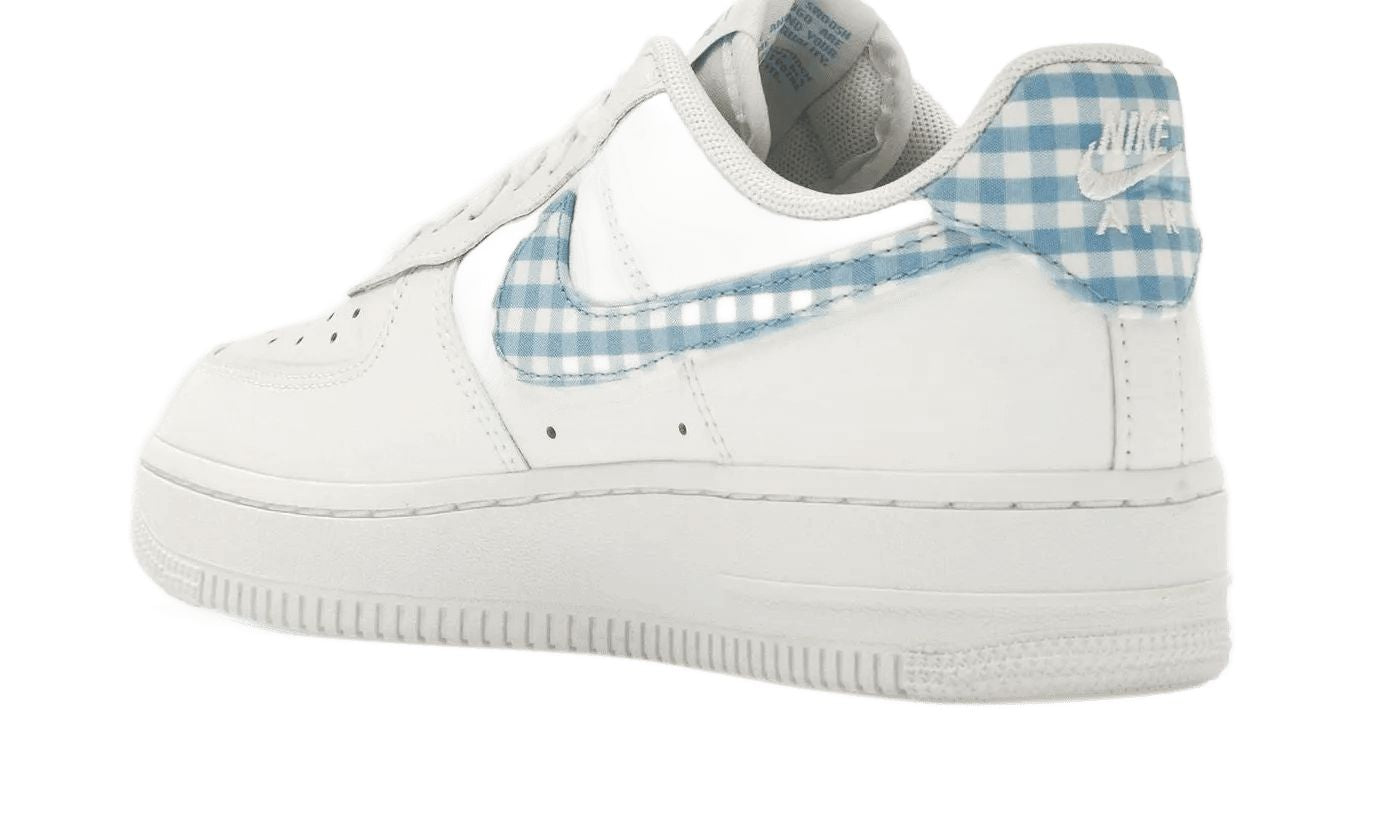 Nike Air Force 1 Low '07 Essential White University Blue Gingham