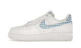 Nike Air Force 1 Low '07 Essential White University Blue Gingham