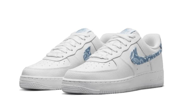 Nike Nike Air Force 1 Low '07 Essential White Worn Blue Paisley - DH4406-100