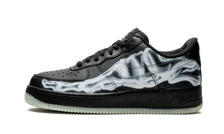 Nike Air Force 1 Low Black Skeleton Halloween (2019) – limitierter Sneaker bei Shade Studios