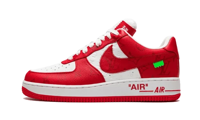 Nike Air Force 1 Low Louis Vuitton White Red – limitierter Sneaker bei Shade Studios