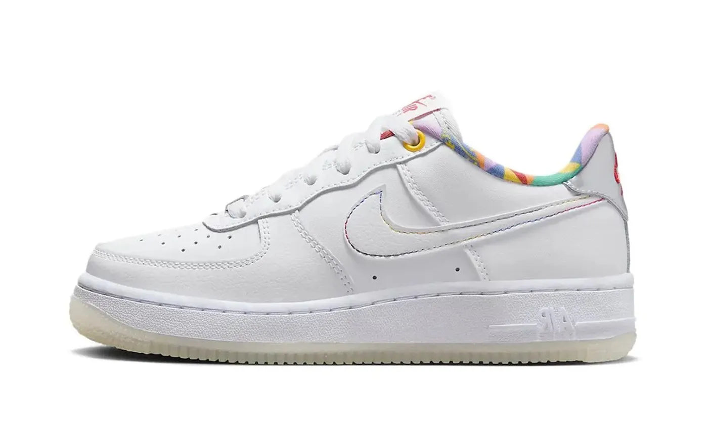 Air Force 1 Low LV8 White Playful Print - FN8912-111