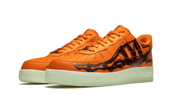 Nike Air Force 1 Low Orange Skeleton Halloween (2020) – limitierter Sneaker bei Shade Studios