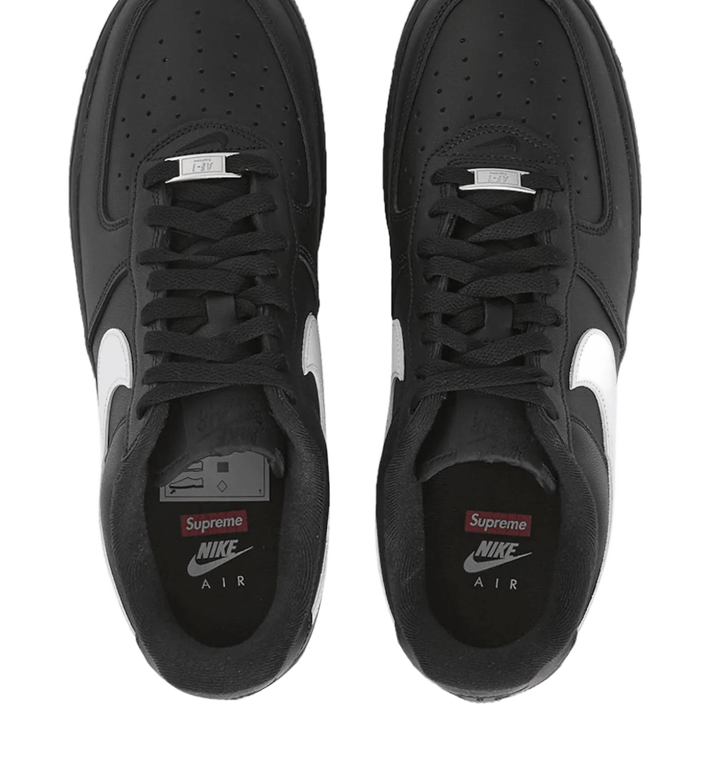 Air Force 1 Low Supreme Black White - CU9225-002