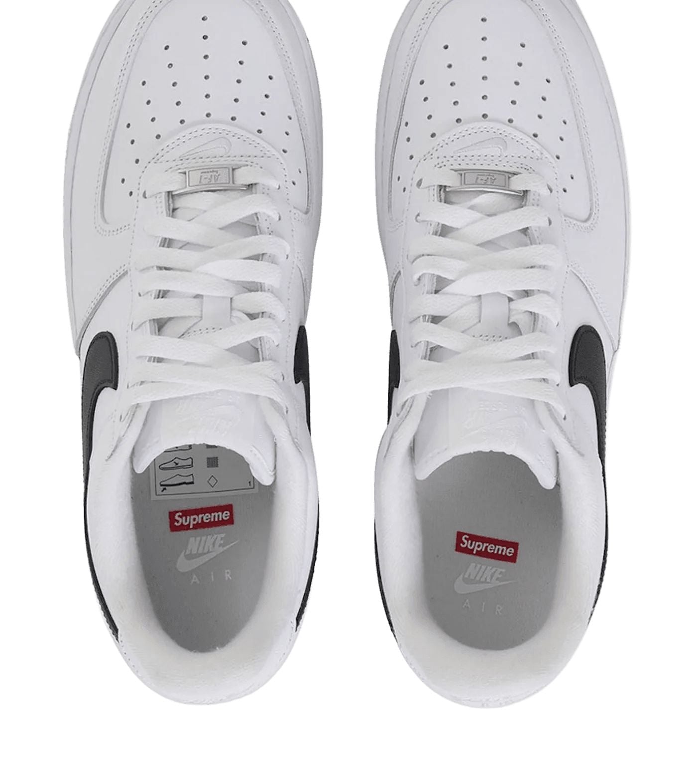 Nike Air Force 1 Low Supreme White Black