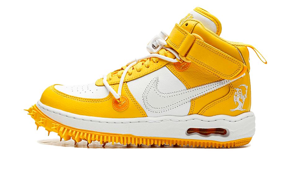 Nike Air Force 1 Mid SP Off-White Varsity Maize – limitierter Sneaker bei Shade Studios