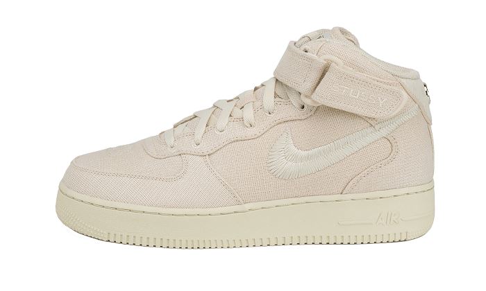 Nike Air Force 1 Mid Stussy Fossil – limitierter Sneaker bei Shade Studios