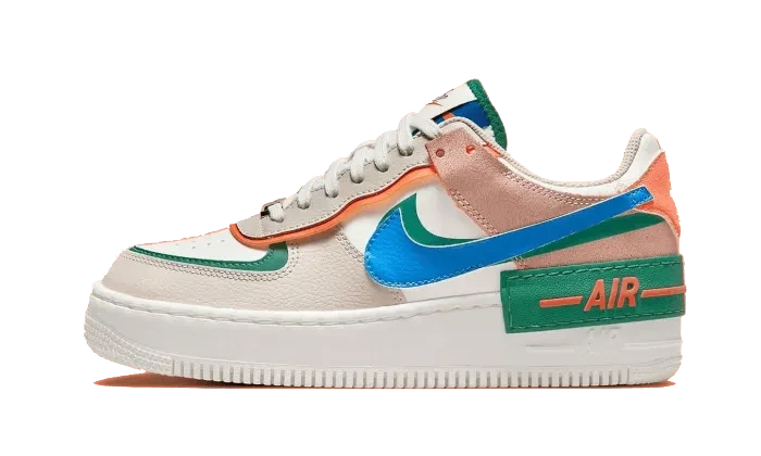 Nike Air Force 1 Shadow Sail Signal Blue Green – limitierter Sneaker bei Shade Studios