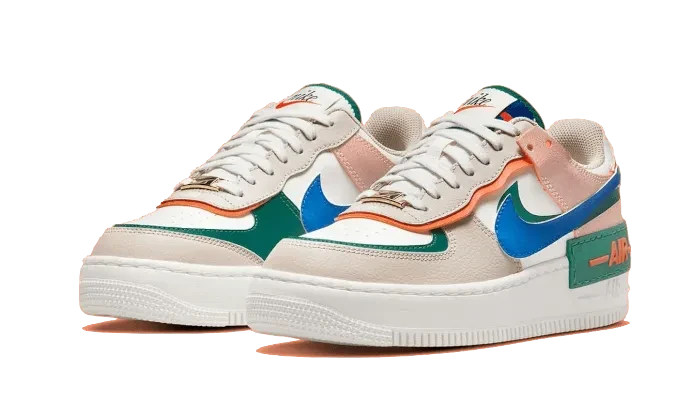 Nike Air Force 1 Shadow Sail Signal Blue Green – limitierter Sneaker bei Shade Studios