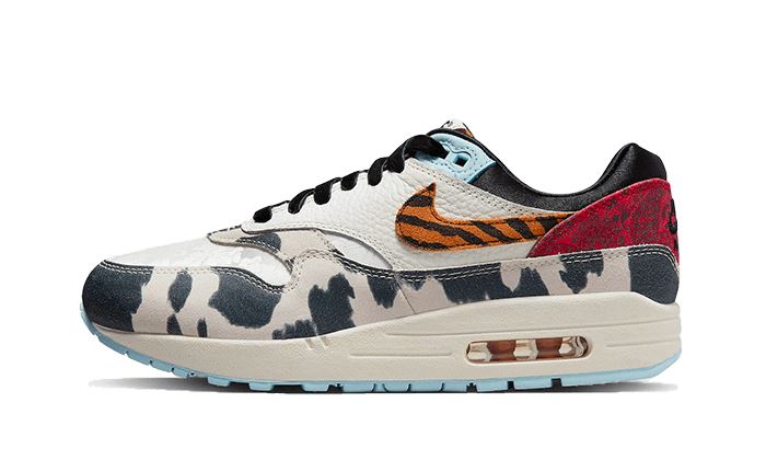 Nike Air Max 1 '87 Tiger Swoosh Cow Print – limitierter Sneaker bei Shade Studios