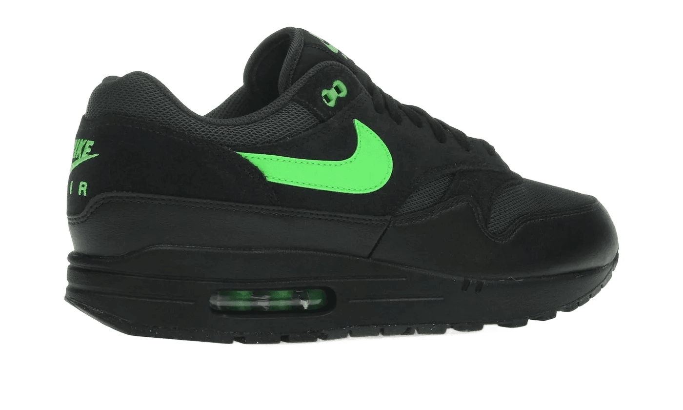 Air Max 1 Essential Black Green Strike - FZ5808-012