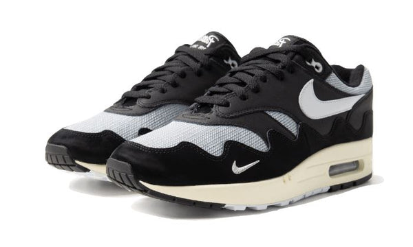 Nike Nike Air Max 1 Patta Black Grey (Special Box + Bracelet) - DQ0299-001