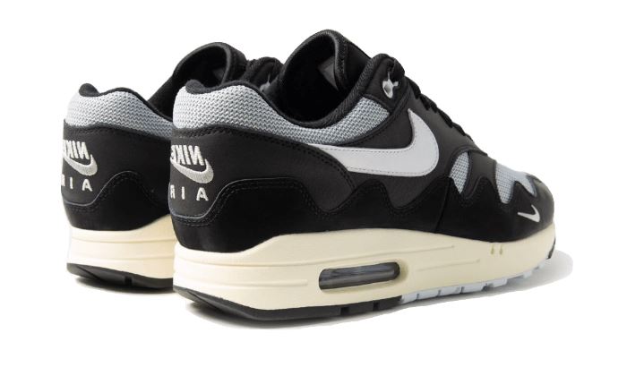 Nike Nike Air Max 1 Patta Black Grey (Special Box + Bracelet) - DQ0299-001