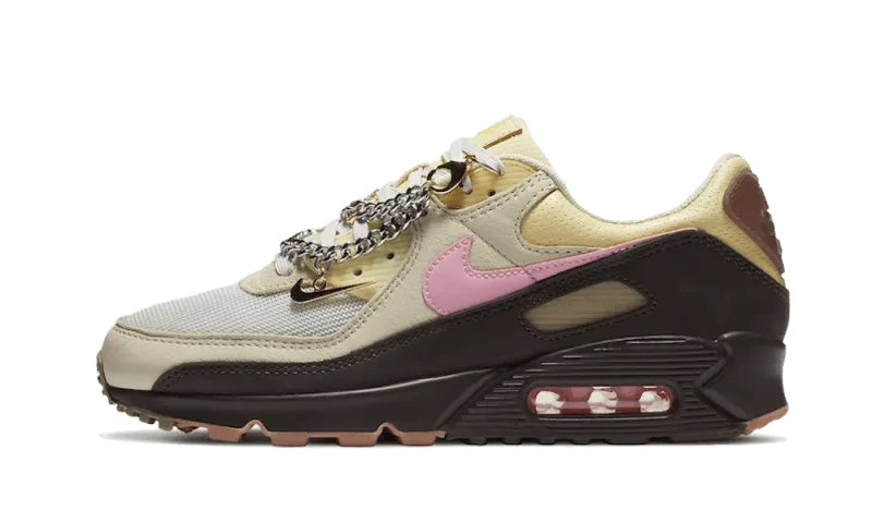 Nike Air Max 90 Cuban Link Velvet Brown – limitierter Sneaker bei Shade Studios