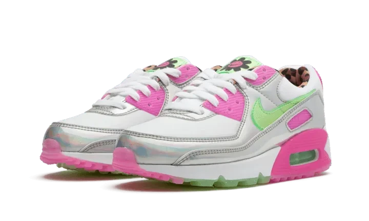Nike Air Max 90 LX Daisy Leopard Iridescent – limitierter Sneaker bei Shade Studios