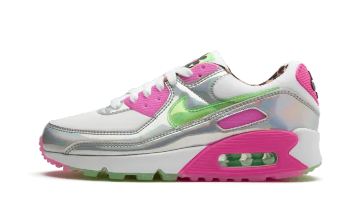 Nike Air Max 90 LX Daisy Leopard Iridescent – limitierter Sneaker bei Shade Studios