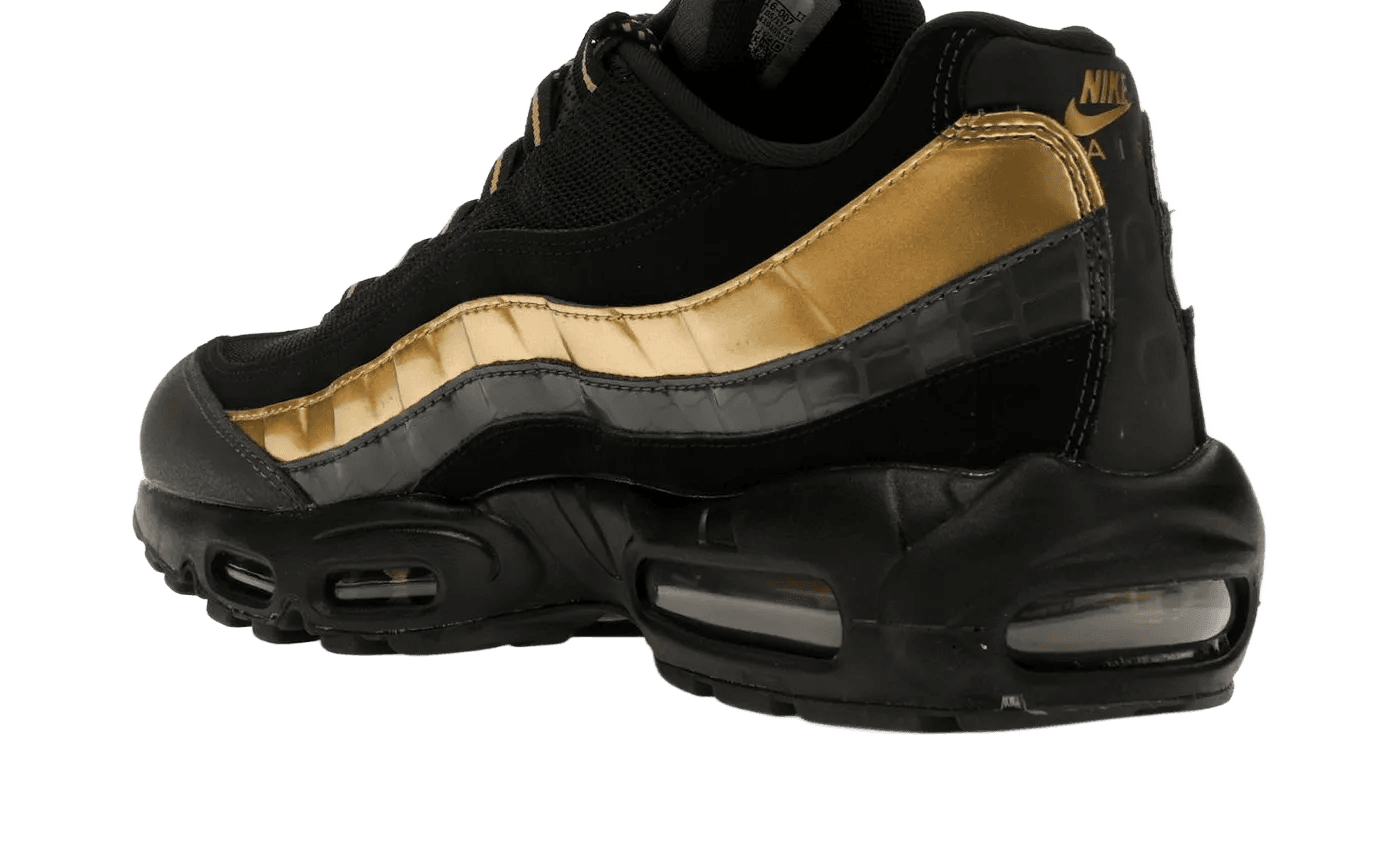 Air Max 95 Black Metallic Gold - 538416-007