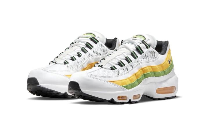 Nike Nike Air Max 95 Essential White Green Apple Tour Yellow - DQ3429-100