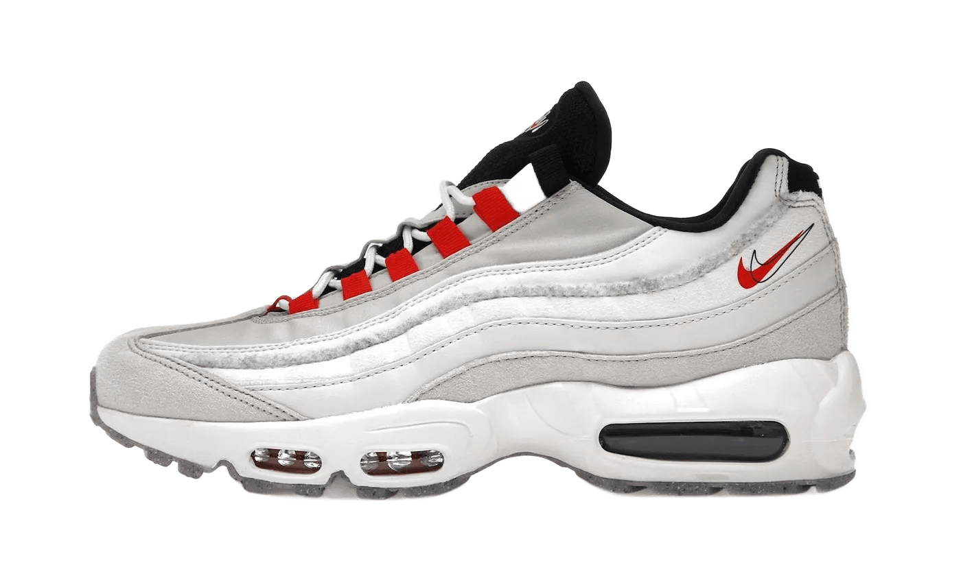 Air Max 95 Light Bone Habanero Red - DQ0268-002