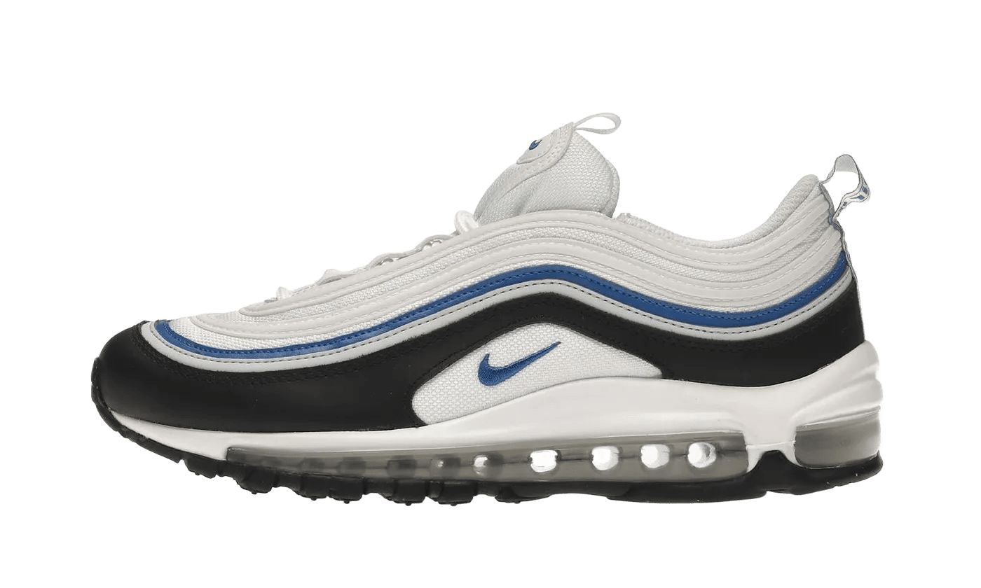 Nike Air Max 97 White Black Signal Blue – limitierter Sneaker bei Shade Studios
