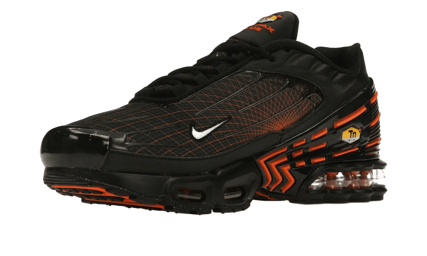Air Max Plus 3 Black Orange Spirograph - FB3352-001