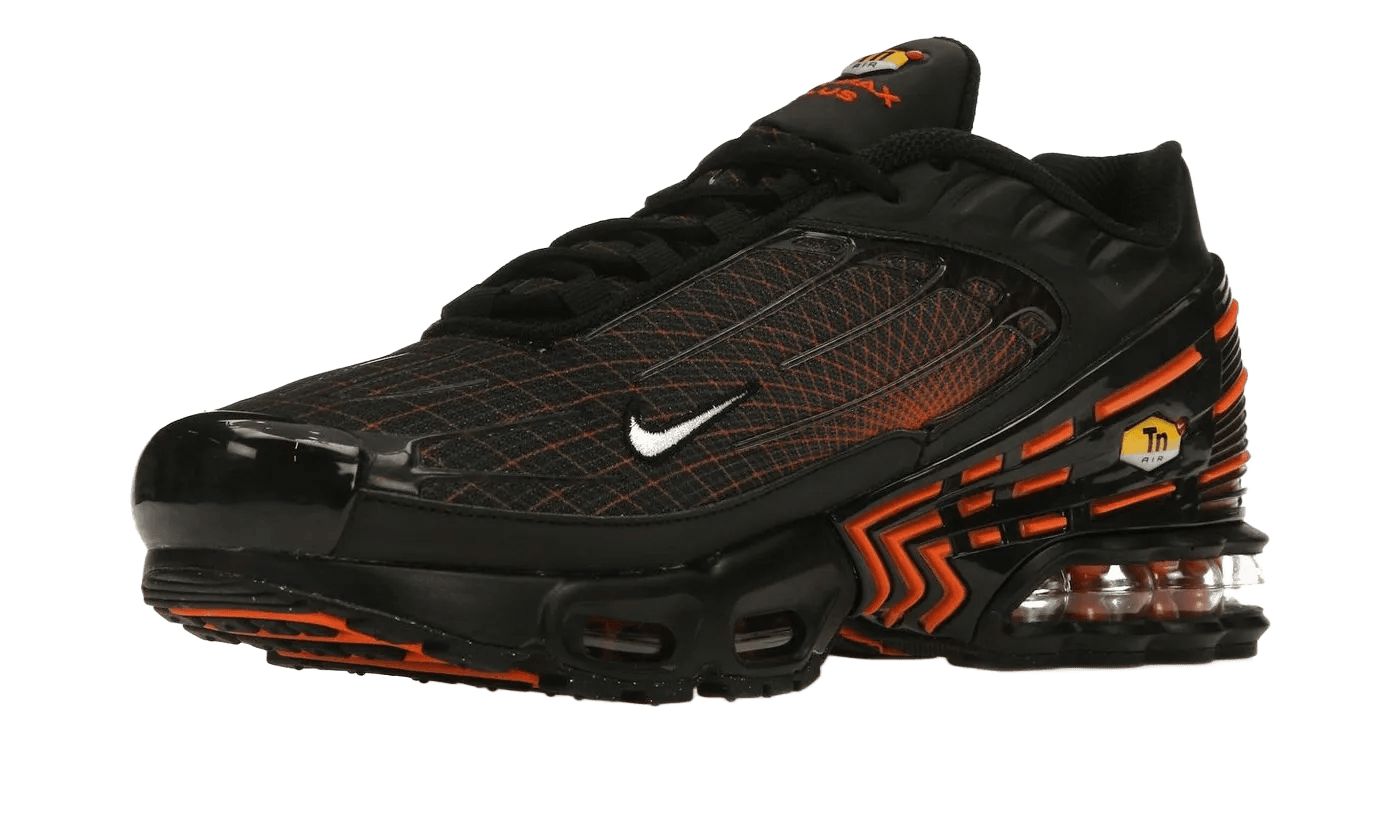 Nike Air Max Plus 3 Black Orange Spirograph