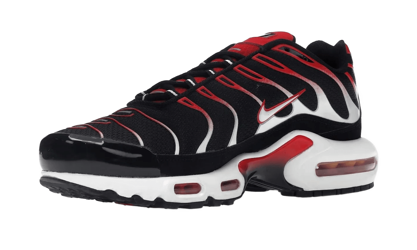 Air Max Plus Black White University Red - DM0032-004