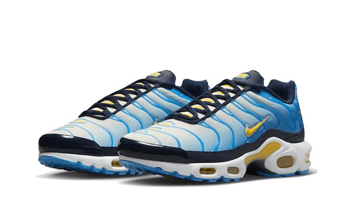Nike Air Max Plus University Blue Topaz Gold – limitierter Sneaker bei Shade Studios