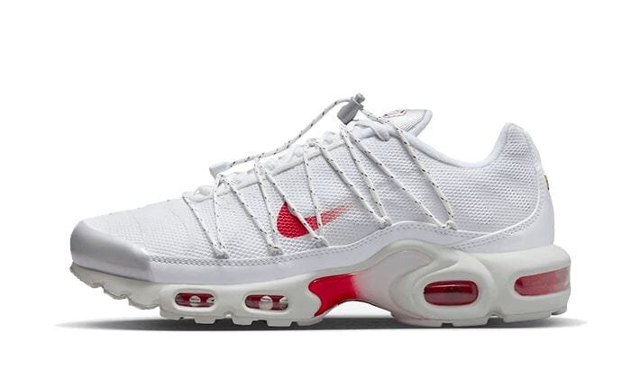 Nike Air Max Plus Utility White Silver Red - FN3488-100