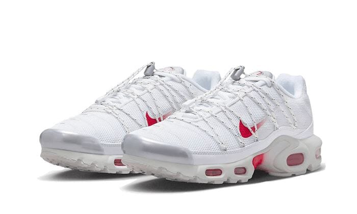 Nike Air Max Plus Utility White Silver Red – limitierter Sneaker bei Shade Studios