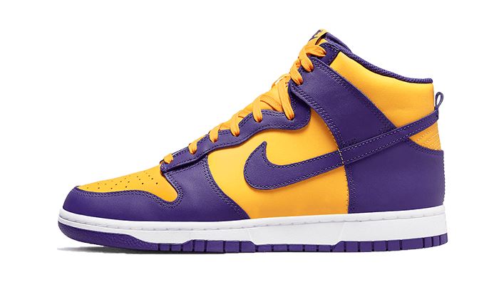 Nike Dunk High Lakers – limitierter Sneaker bei Shade Studios