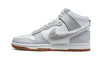 Nike Nike Dunk High Retro Chenille Swoosh White Grey - DR8805-003