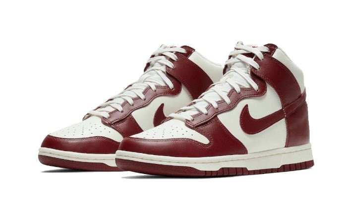 Nike Dunk High Sail Team Red – limitierter Sneaker bei Shade Studios