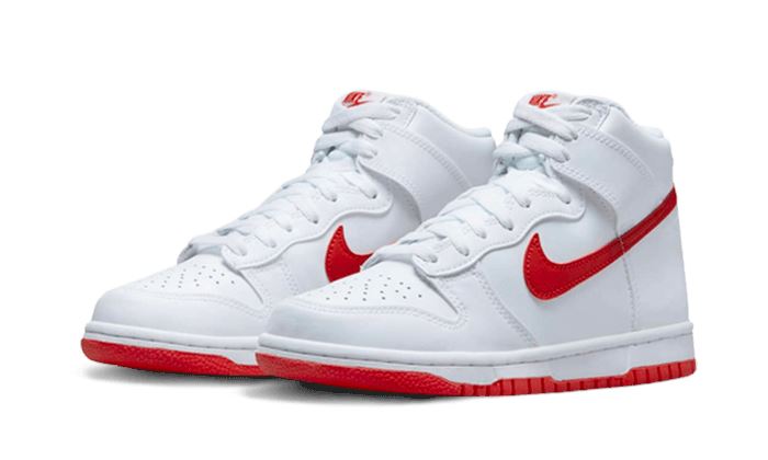 Nike Dunk High White Picante Red – limitierter Sneaker bei Shade Studios