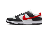 Nike Dunk Low Black White Red