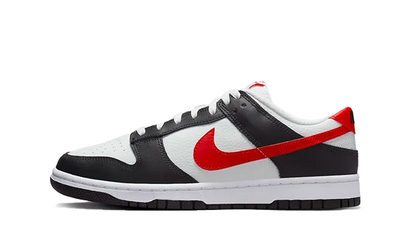 Nike Dunk Low Black White Red - FB3354-001