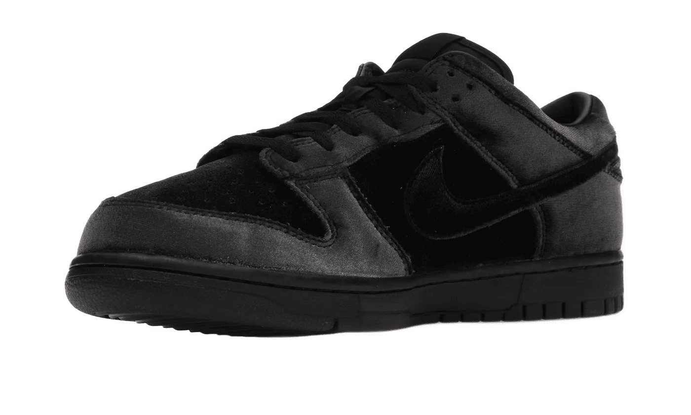 Dunk Low Dover Street Market Triple Black Velvet - DH2686-002