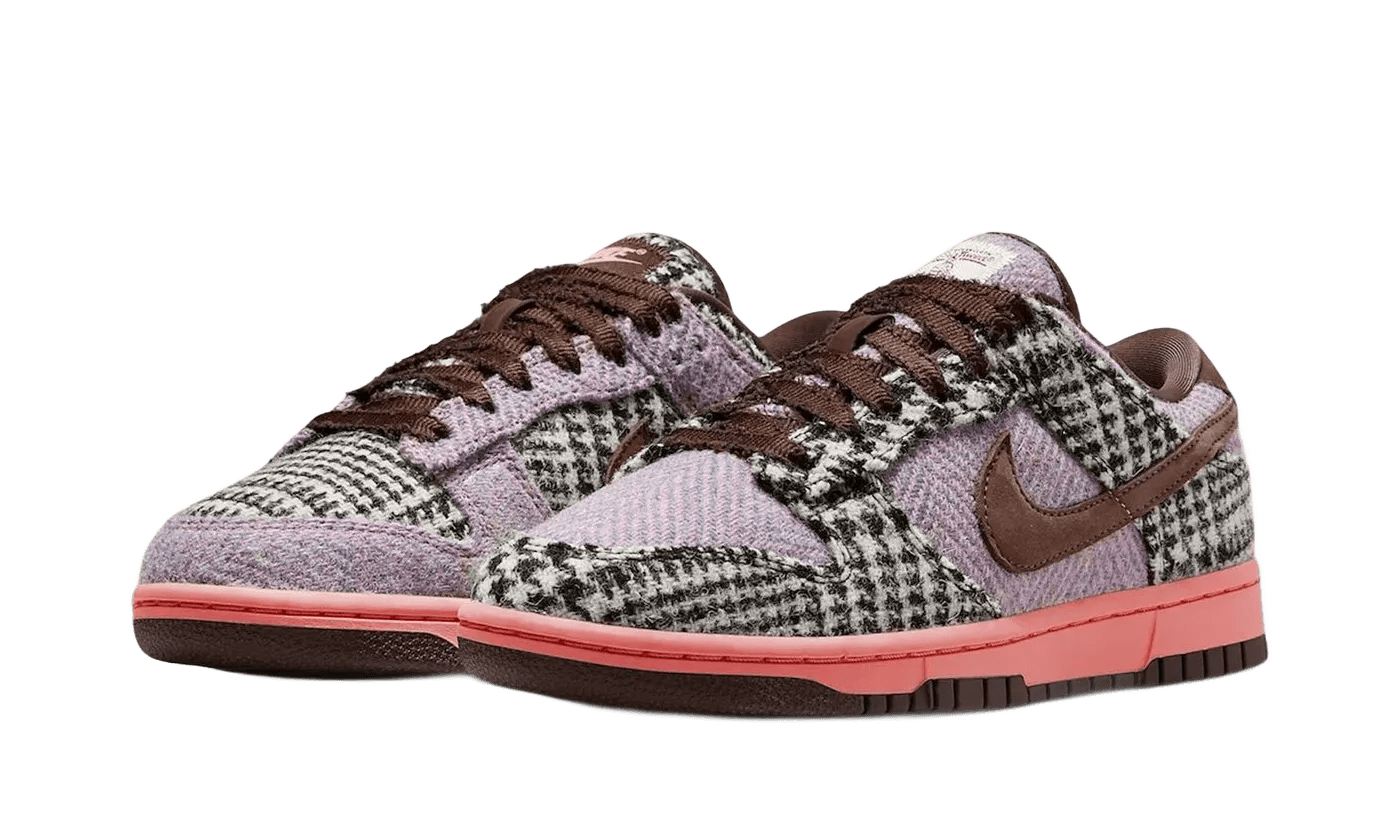 Dunk Low Harris Tweed Purple Pink - HQ5036-902