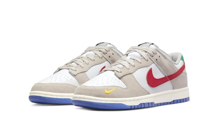 Nike Dunk Low Light Iron Ore Red Blue – limitierter Sneaker bei Shade Studios